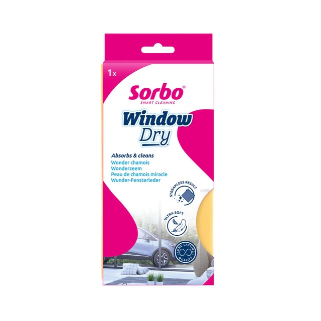 Sorbo Synthetic Chamois Cloth 38 x 40cm (British brand)