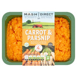 Mash Direct Carrot & Parsnip Mash 400g, imported from the UK