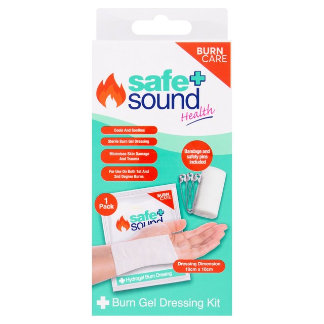 Safe and Sound Burn Dressing and Bandage Kit (British brand)