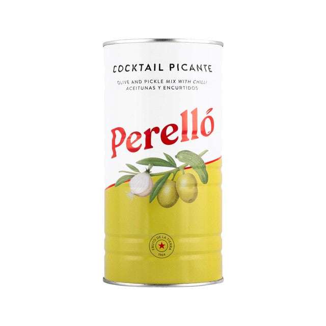 Brindisa Perello Olives and Pickles Picante 700g - British product