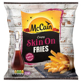 McCain skin on fries 800g, imported from the UK