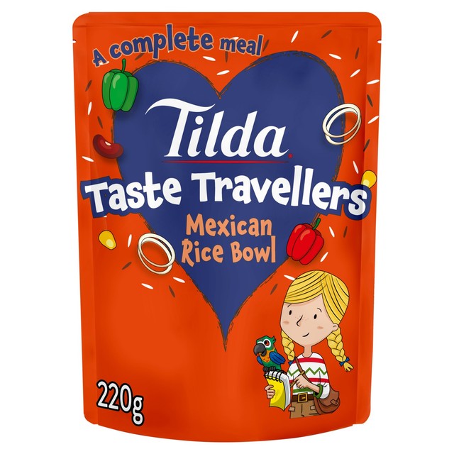 Tilda Kids Mexican Rice Bowl 220g (British brand)