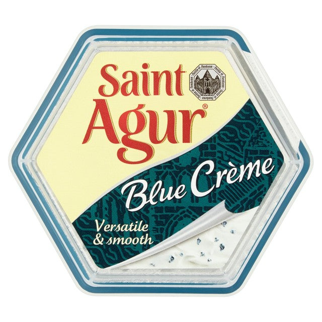 Saint Agur blue cheese spread tub 150g - British product