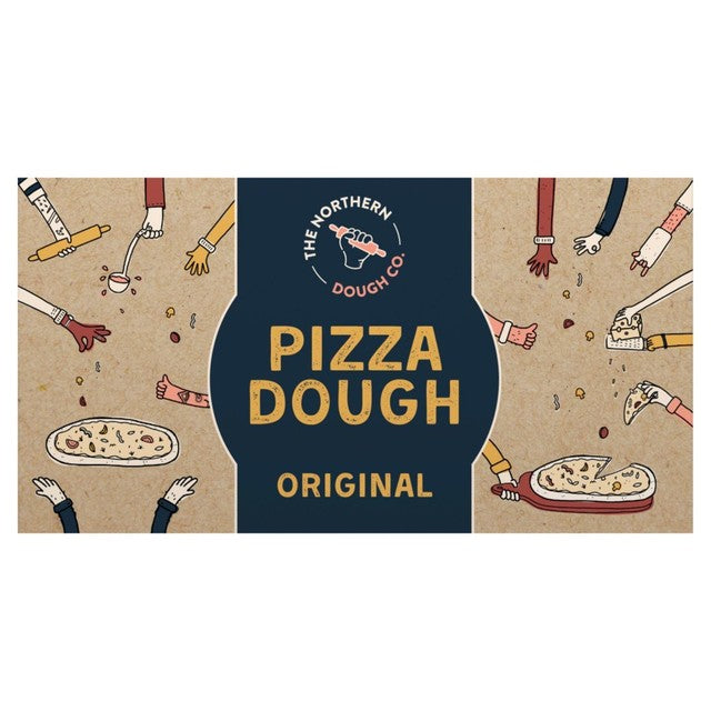 Northern Dough Co Original Pizza Dough 2 x 220g, imported from the UK