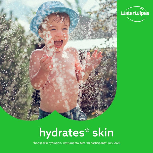 WaterWipes Hydrating Clean Baby Wipes 60 wipes (British brand)