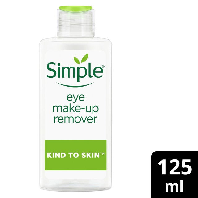 Simple eye makeup remover 125ml (British brand)