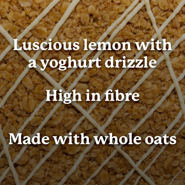 Graze Lively Lemon oat flapjack 50g, UK version
