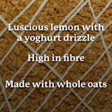Graze Lively Lemon oat flapjack 50g, UK version