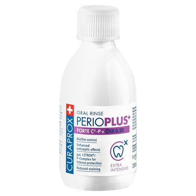 Curaprox PerioPlus Oral Rinse Forte Mouthwash 200ml