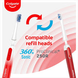 Colgate toothbrush heads Max White Soft pack of 4 - British product
