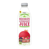 M&S Red Fruits and Pomegranate Juice 1L, imported from the UK