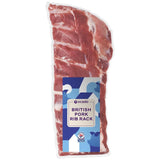Ocado pork rib rack 550g, imported from the UK