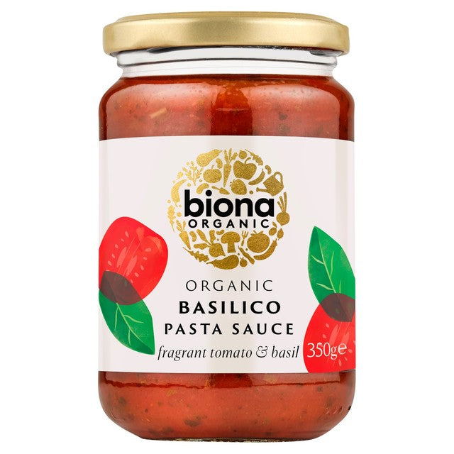 Biona organic tomato and basil pasta sauce 350g - British product