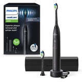 Philips Sonicare 5300 Series black electric toothbrush, imported from the UK