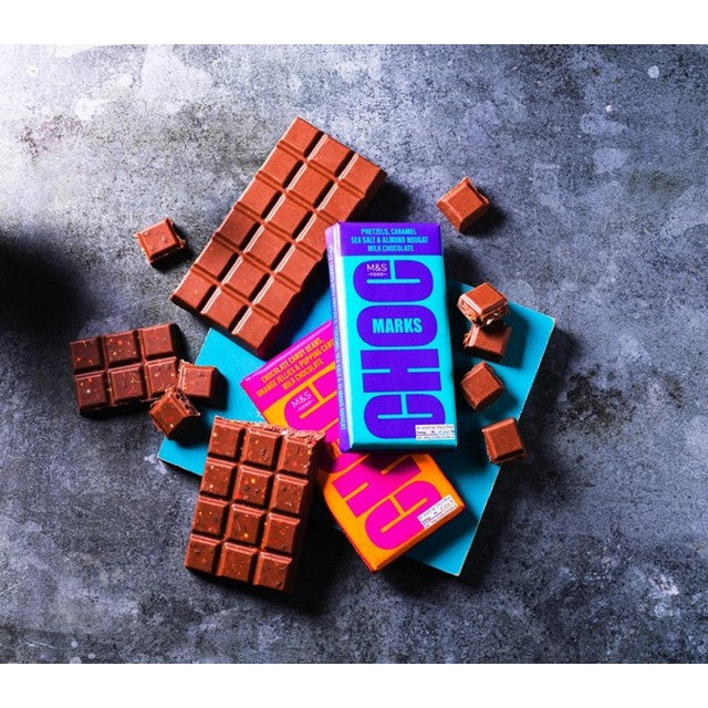 M&S candy beans chocolate bar 180g, imported from the UK