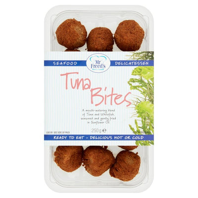 Mr Freed's Tuna Bites Tuna and Whitefish Blend Snack 250g