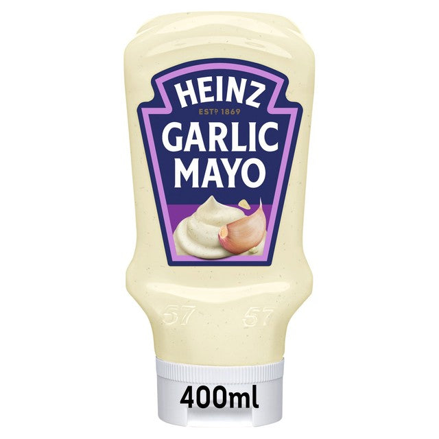 Heinz garlic mayonnaise 400ml, UK version