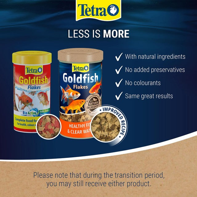 Tetra Goldfish Flakes 52g (British brand)