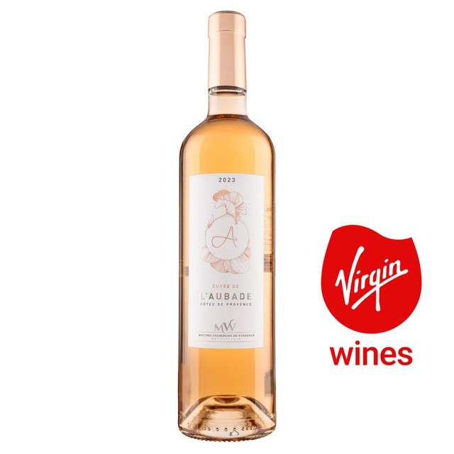 Virgin Wines Cuvee de L'Aubade Provence rosé wine 75cl - British product