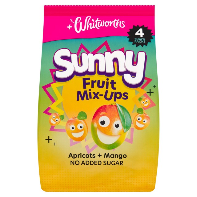 Whitworths dried apricot and mango snack 4 x 18g (British brand)