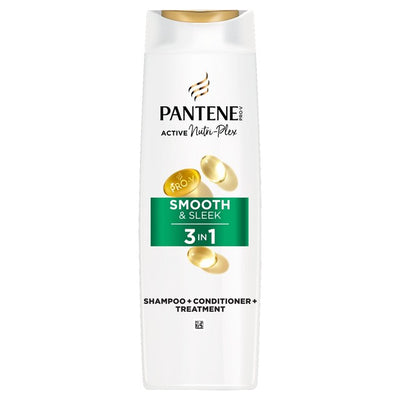 Pantene Smooth & Sleek 3in1 Shampoo 250ml