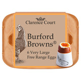 Clarence Court Burford Brown Very Large Eggs 6 Pack - British product