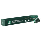 Starbucks Pike Place Lungo coffee capsules 10 count (British brand)