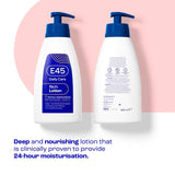 E45 Rich Lotion 400ml bottle for dry skin - British product