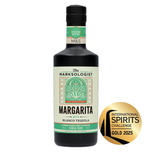 M&S The Marksologist Margarita tequila cocktail 50cl, imported from the UK