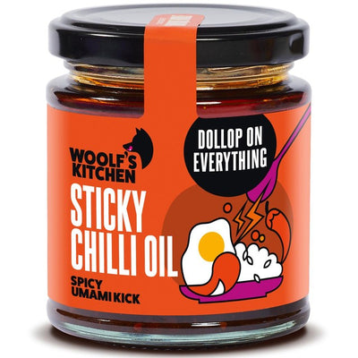 The Woolf's Kitchen Sticky Chilli Oil Flavoured Oil 190ml