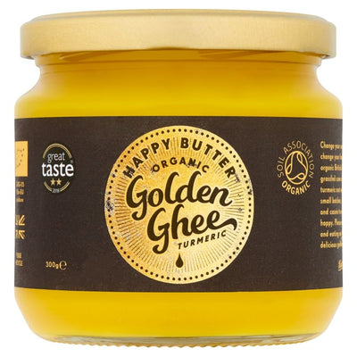 Happy Butter Ghee à la Curcuma Bio 300g