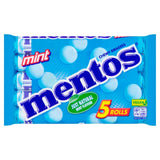 Mentos chewy mint sweets multipack 5 x 38g, imported from the UK