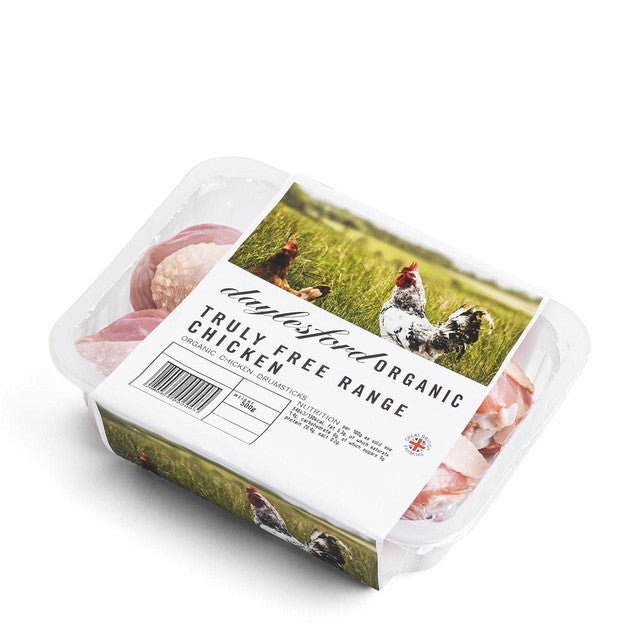 Daylesford Organic Chicken Drumsticks 500g - British product