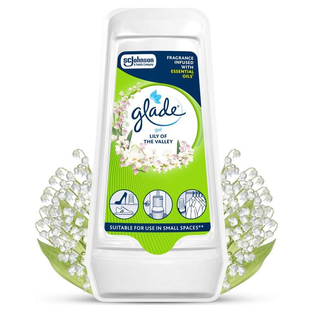 Glade air freshener gel lily of the valley 150g, UK version