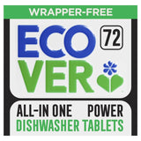 Ecover dishwasher tablets Mandarin and Lemongrass fragrance 72 tablets - British product