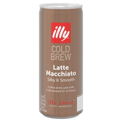 illy Cold Brew Latte Macchiato Ready to Drink Coffee 250ml