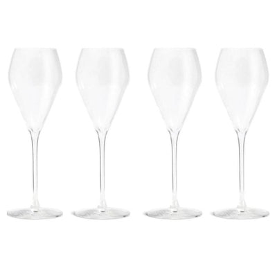 M&S Maxim Crystal Prosecco Glasses Set of 4