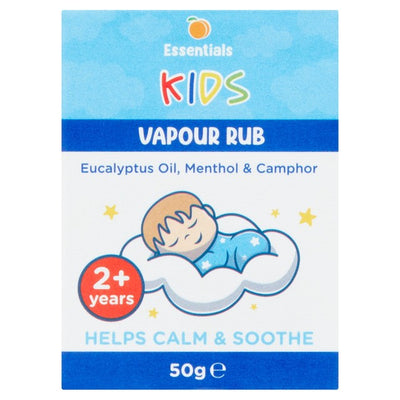 Essentials Kids Vapour Rub Colds & Congestion Relief 50g