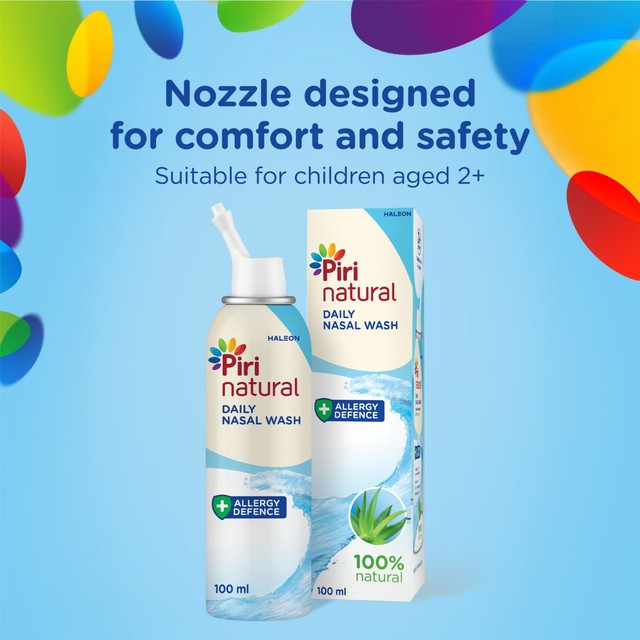 Piriteze Allergy Defence Nasal Spray 100ml, imported from the UK