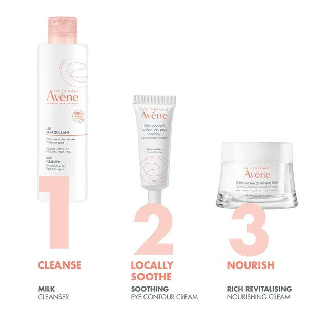 Avène gentle milk cleanser for dry skin 200ml - British product