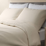 M&S Comfortably Cool Tencel duvet cover in cream, King size, imported from the UK