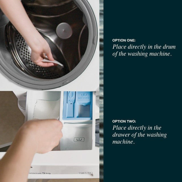 The Lab Co. non bio fragrance free laundry detergent sheets 64 loads (British brand)