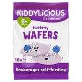 Kiddylicious blueberry maxi wafers baby snacks 10 x 4g, UK version