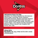 Doritos Chilli Heatwave tortilla chips multipack - British product