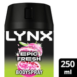 Lynx Epic Fresh body spray 250ml grapefruit pineapple, UK version