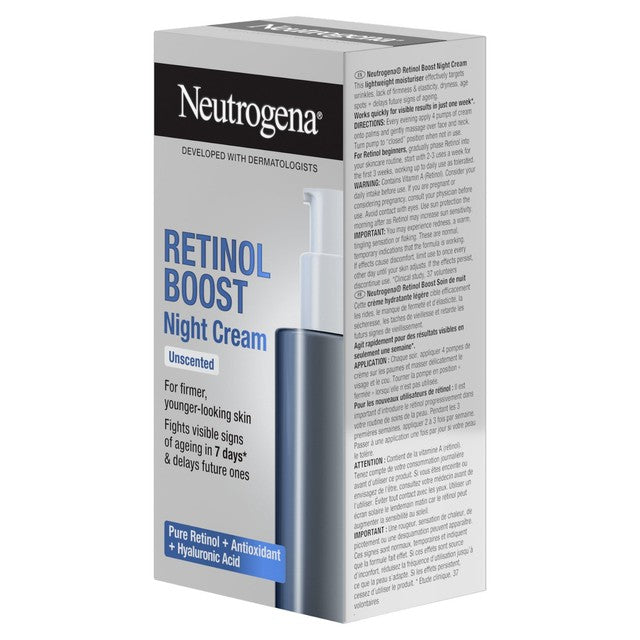Neutrogena Retinol Boost face serum 30ml, imported from the UK