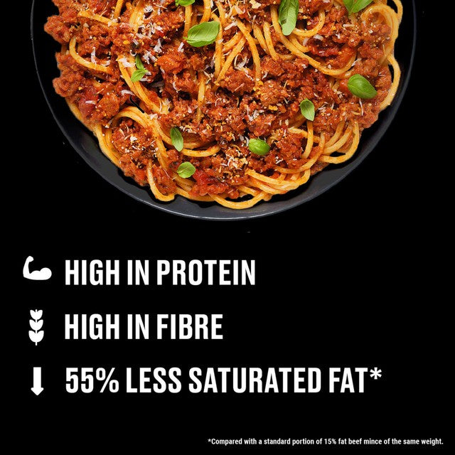 THIS plant-based beef flavoured mince 250g (British brand)