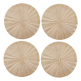 Mikasa gold round placemats 38cm, imported from the UK