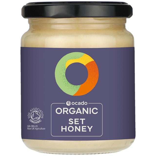 Ocado Organic Set Honey 340g, imported from the UK