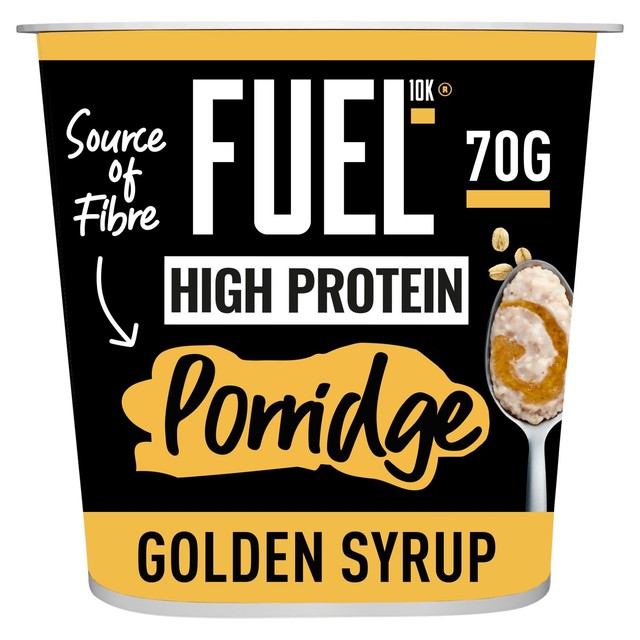 FUEL10K golden syrup porridge pot 70g - British product